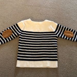 Jacadi Navy and Whit Striped 36M Sweater